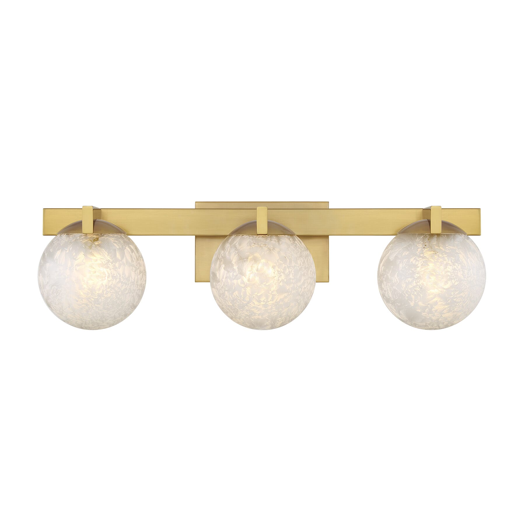 Darien 3-Light Bathroom Vanity Light in Warm Bra