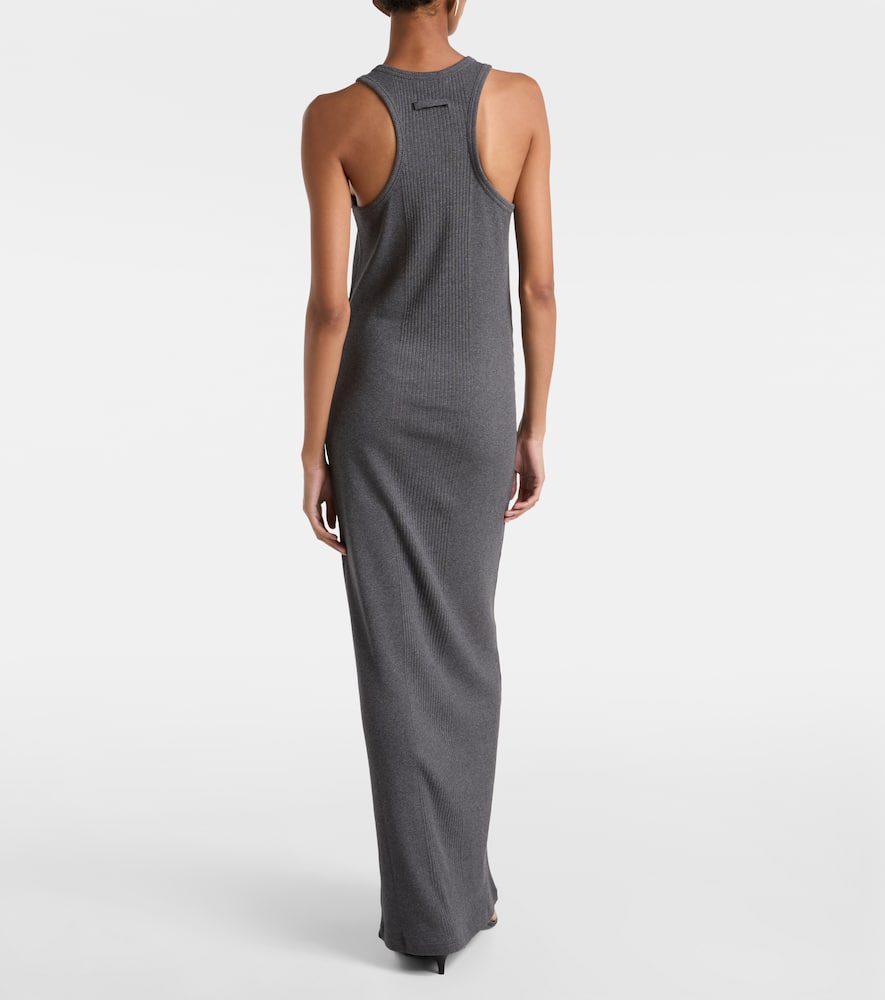 Cotton jersey maxi dress