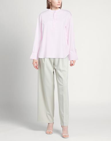 Soluzione Woman Top Light pink Size 12 Cotton, Polyamide, Elastane