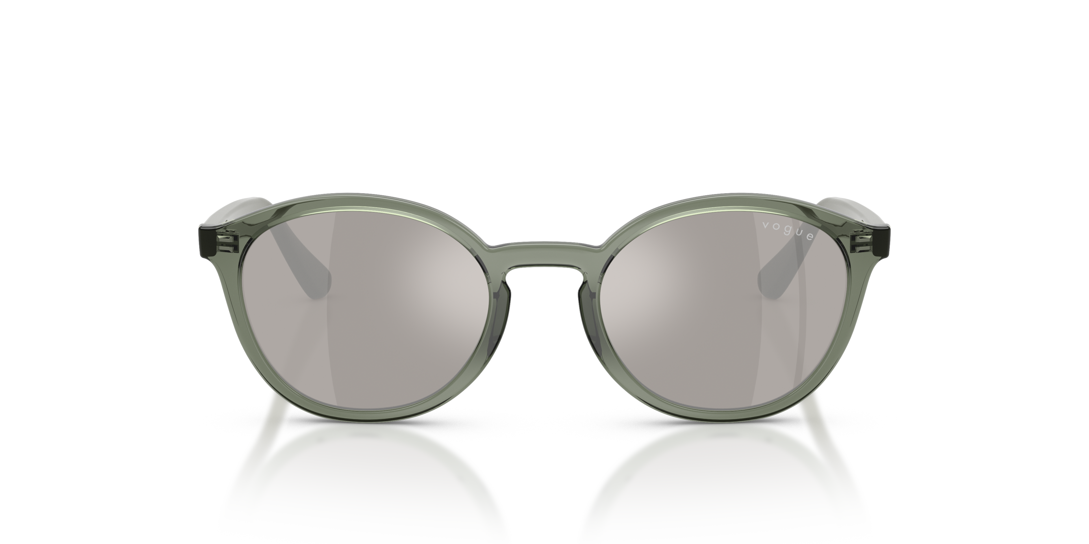 VOGUE EYEWEAR Kid VOGUE EYEWEAR VJ2033 30866G Sunglasses Nylon Green Grey Pantos Mirror