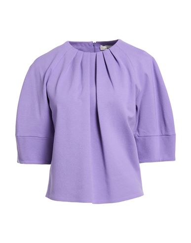 Woman Top Purple Size 4 Viscose, Polyamide, Elastane
