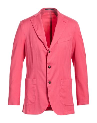 Man Blazer Salmon pink Size 38 Virgin Wool
