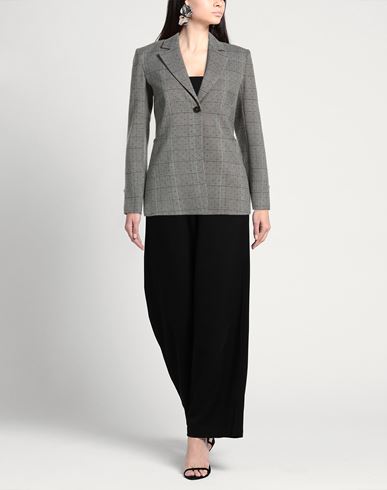 Woman Blazer Grey Size 4 Polyester, Viscose, Elastane