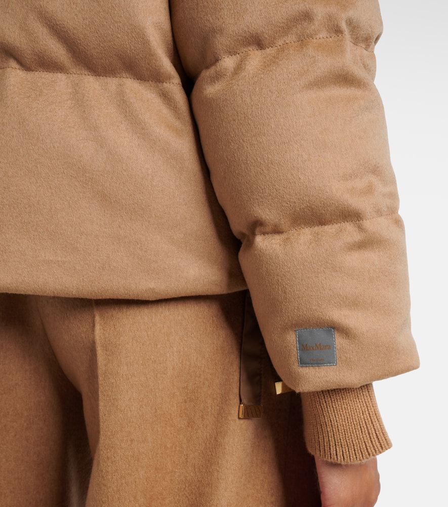 Diego reversible camel hair down jacket