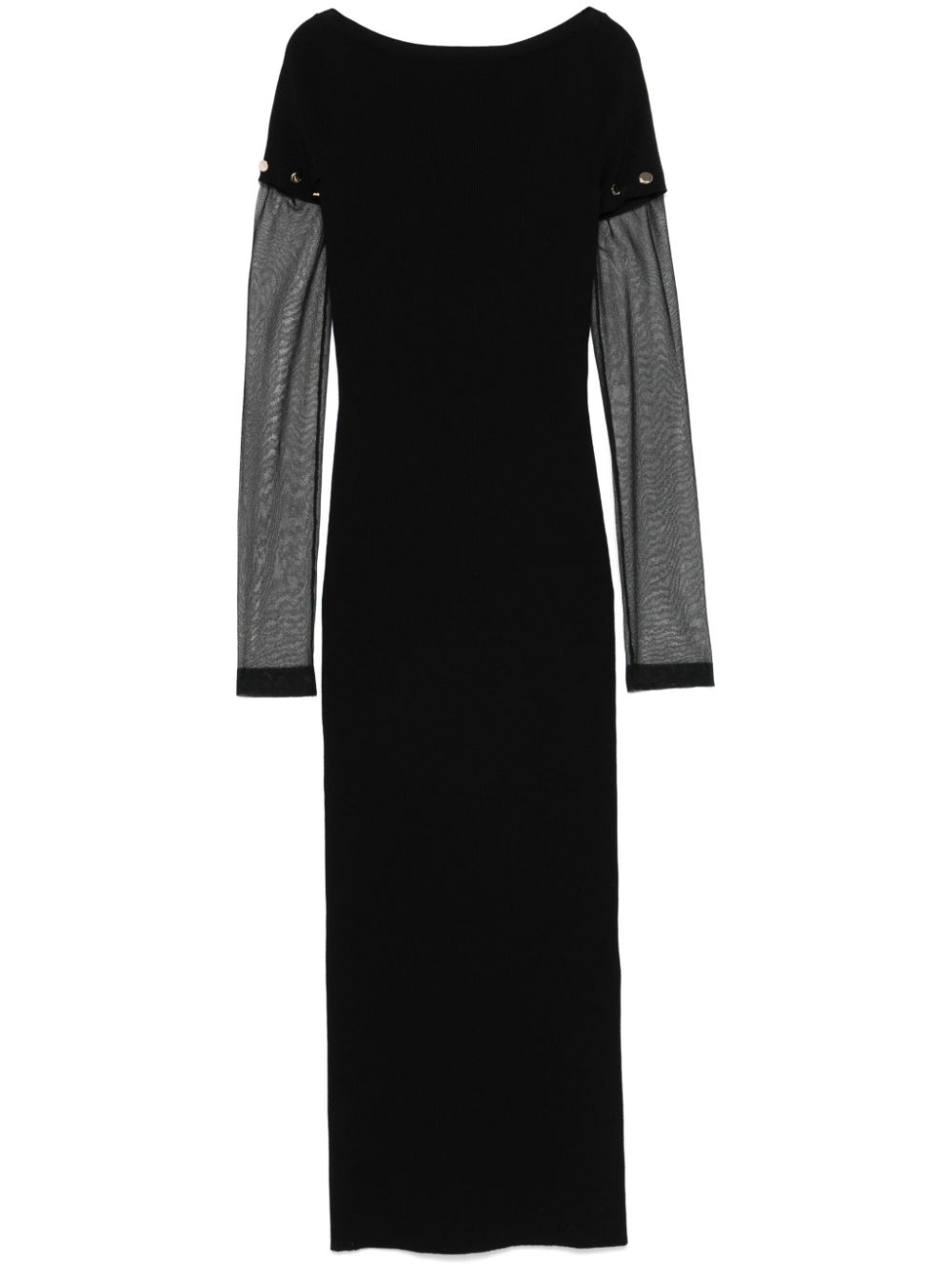 Knitted long dress