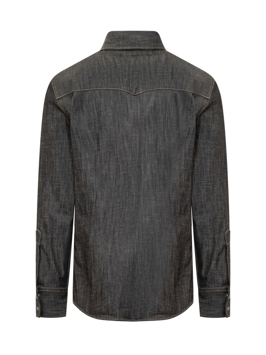 Black Regular Solid Shirt