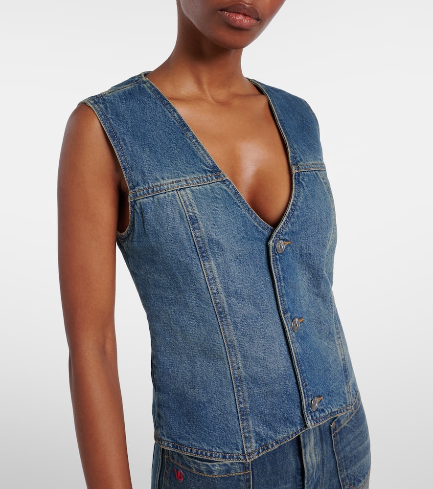 Denim vest