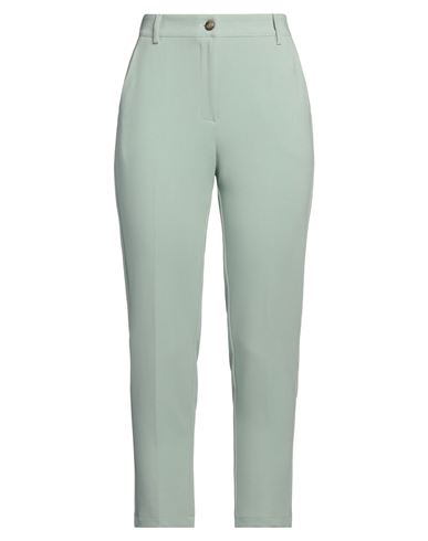 Woman Pants Sage green Size 8 Polyester, Viscose, Elastane