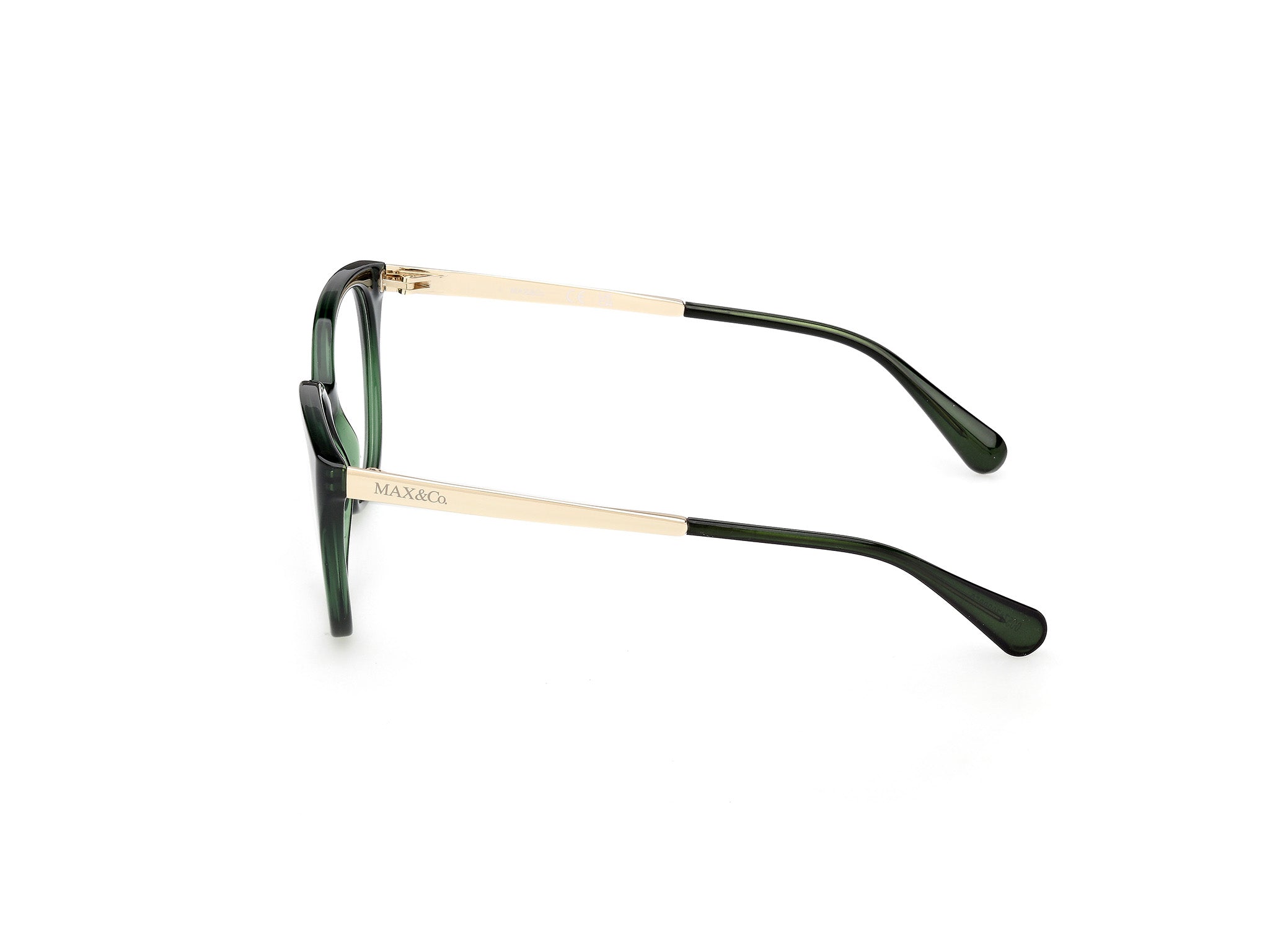 MAX&Co Mujer MAX&Co MO5200 096 Monturas ópticas Inyectado Verde Redonda Norma