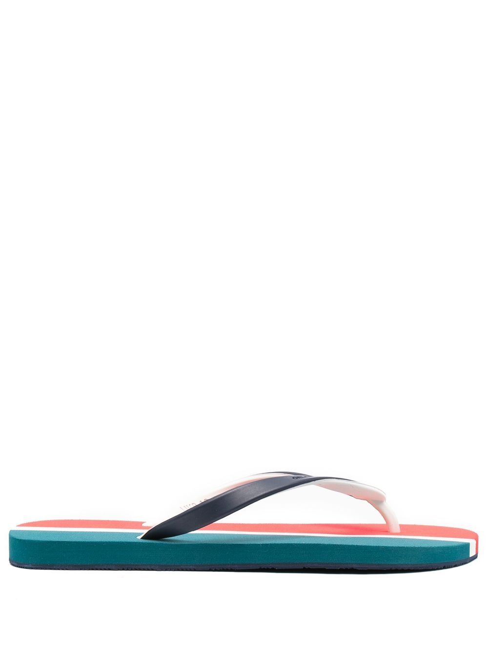 Haston Stripe flip flops - Blue