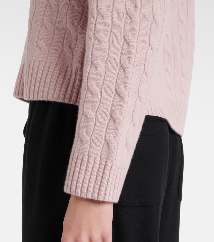 Zoe cable-knit sweater