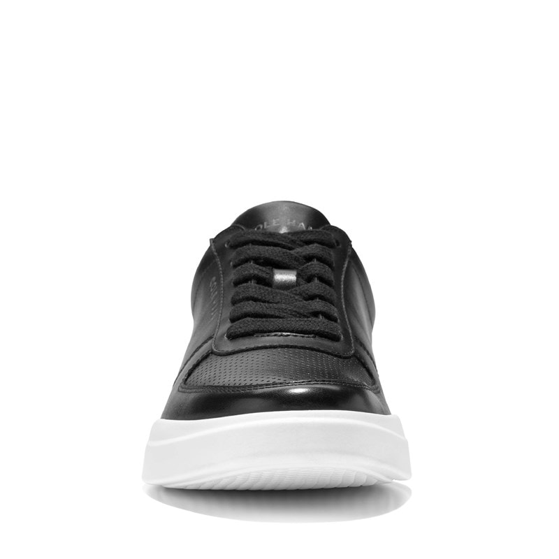Men's Grand+ Pureshot Court Sneakers (Black)