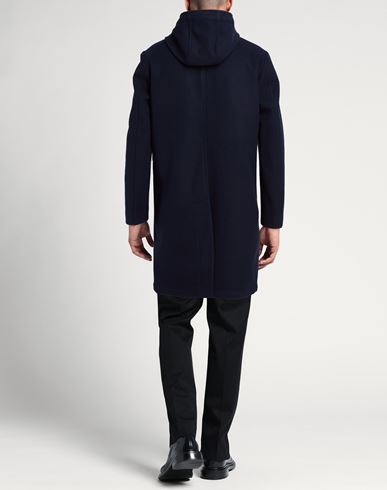 Man Coat Navy Size 40 Polyester