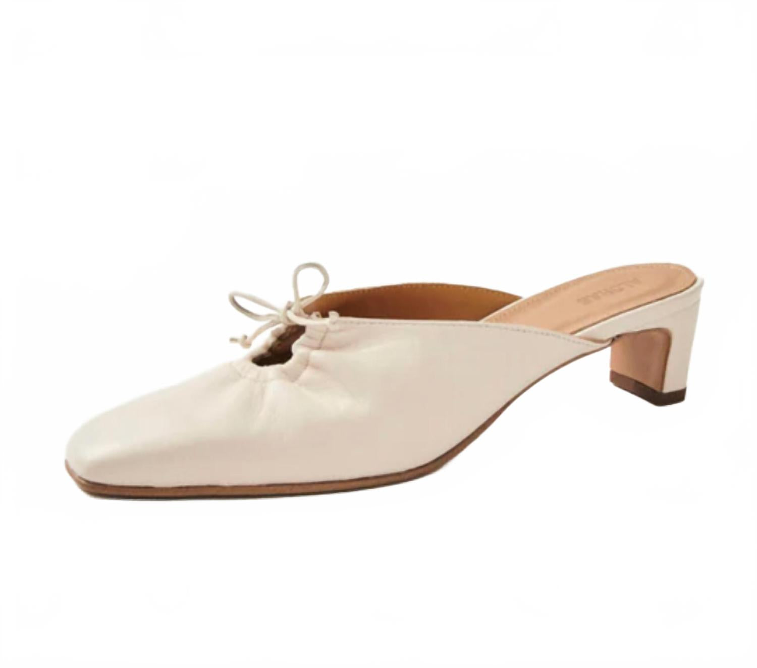 Women's Amar Mules In Cream