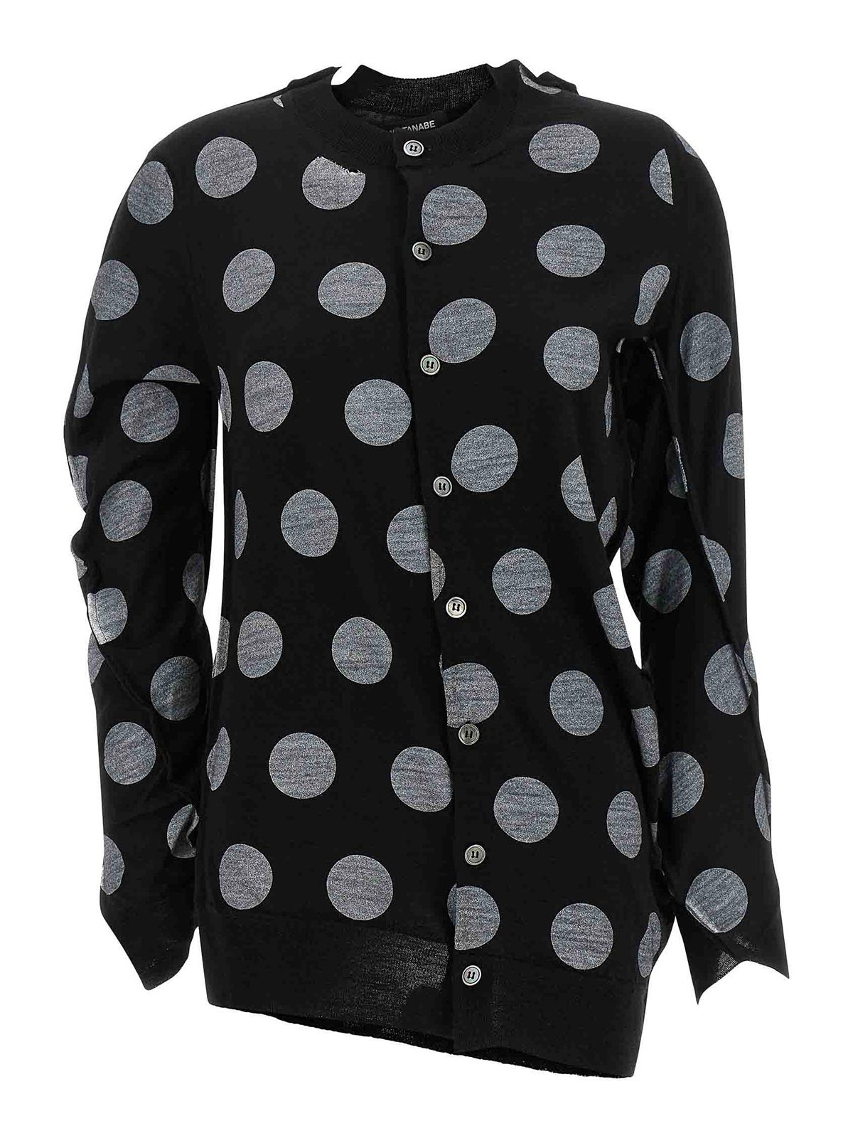Polka Dot Maxi Cardigan