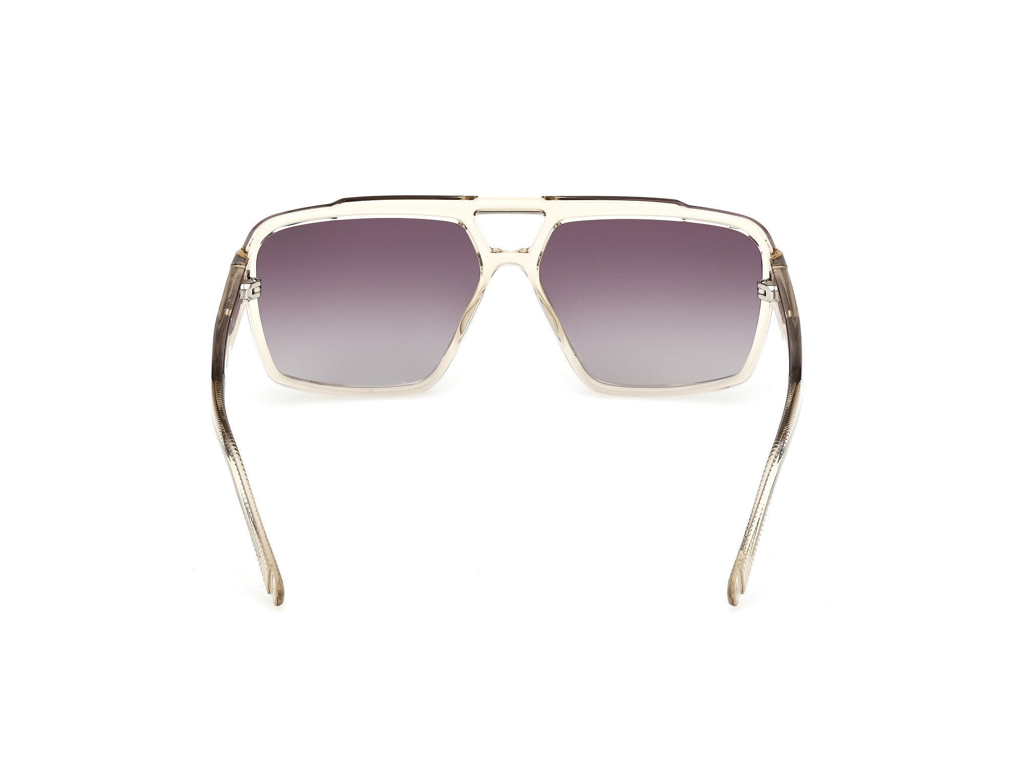 Guess Hombre Guess GU00223 57Z Gafas de sol Inyectado Beige Violeta Cuadrada Norma