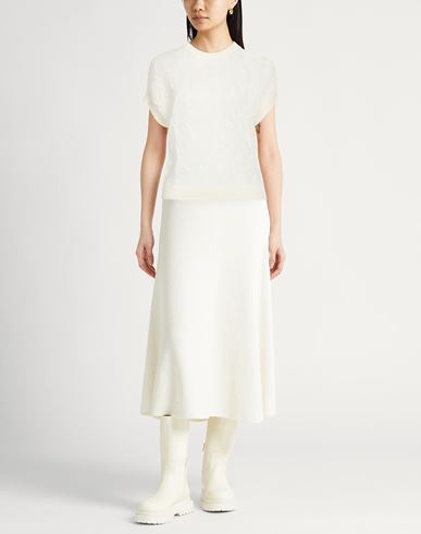 Easy Woman Sweater Ivory Size 6 Alpaca wool, Polyamide, Virgin Wool