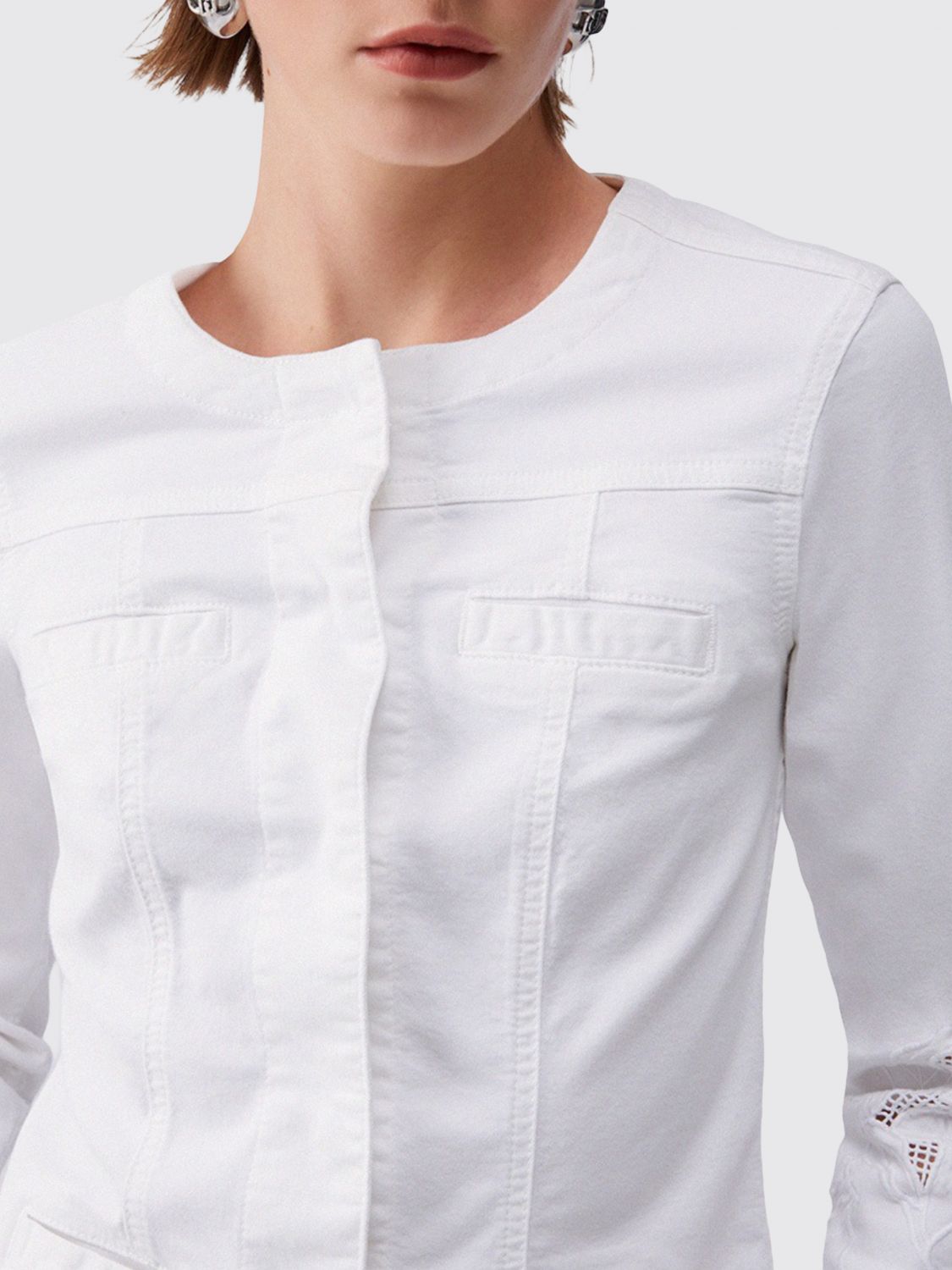 Jacket Woman color White