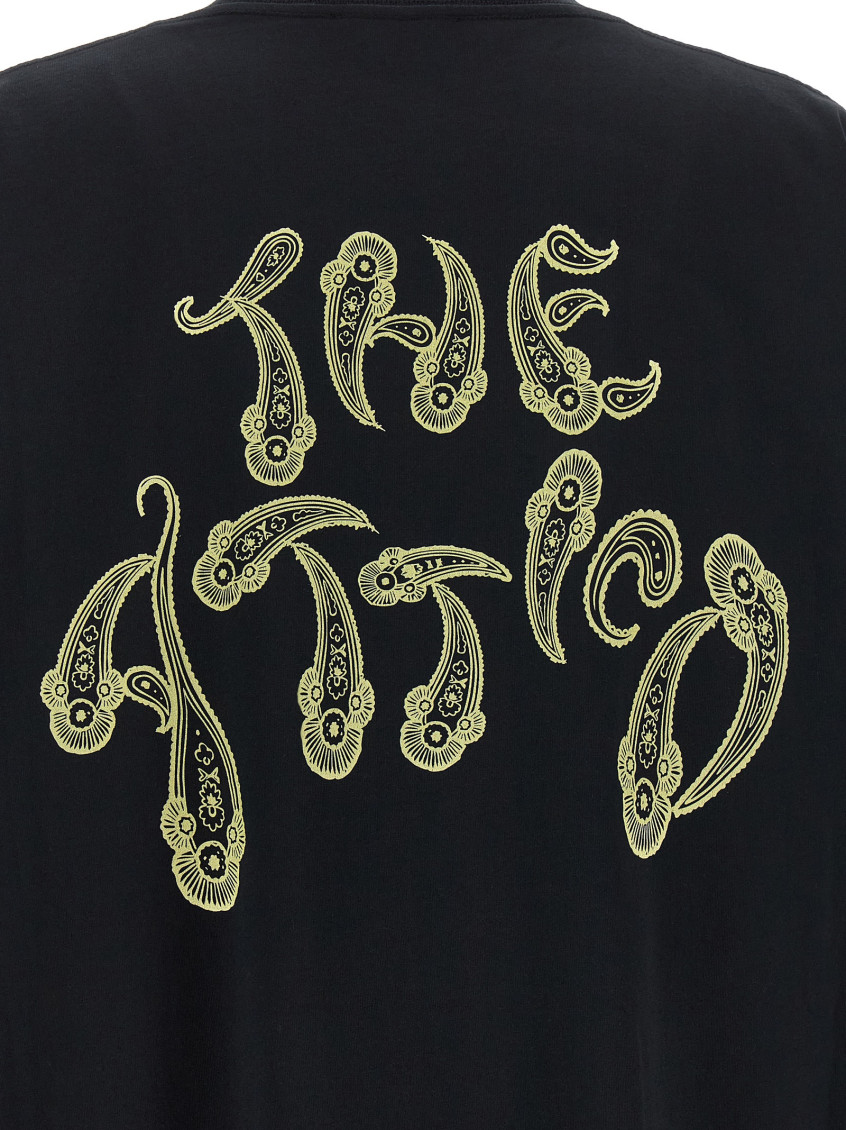 Black Graphic Crew Neck T-Shirt