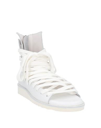 Man Sandals White Size 7 Leather
