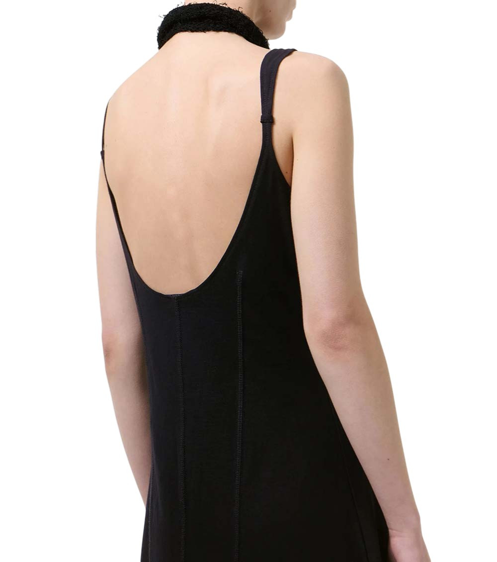 Our Legacy - backless scoop neck midi dress sleevele