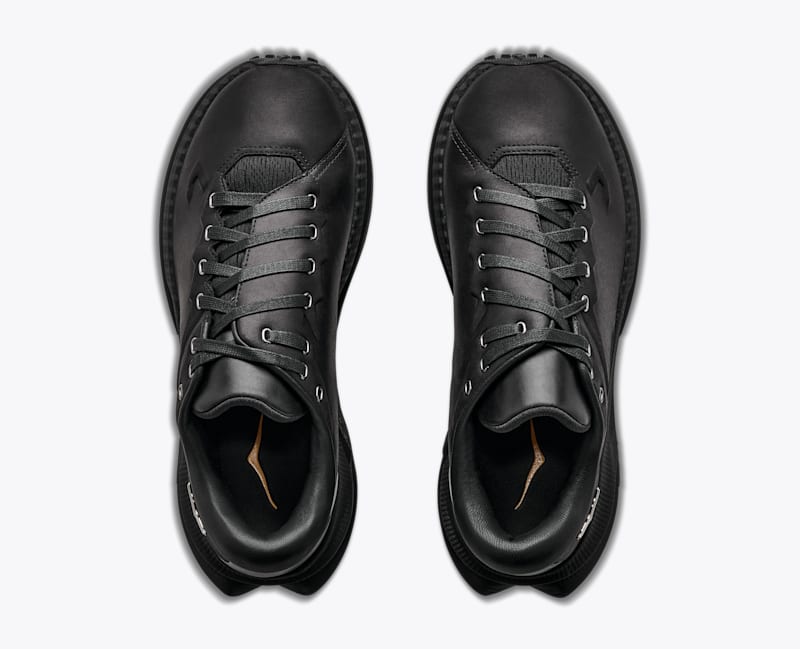 HOKA Elite Terrain System Mafate X Shoes in Black/Black