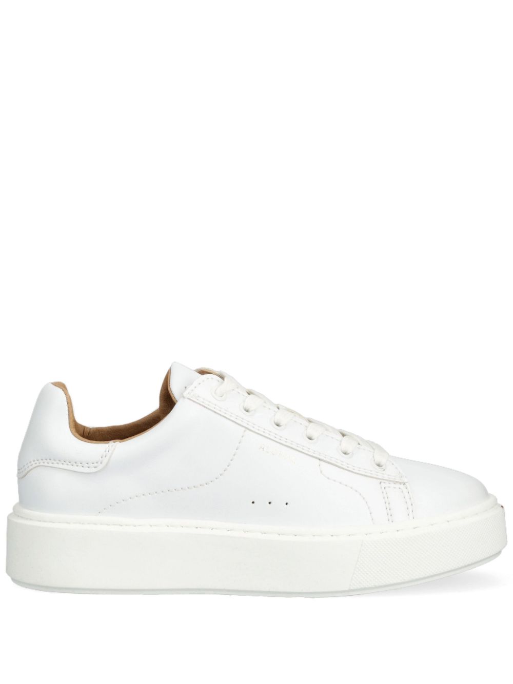 Leather sneakers - White