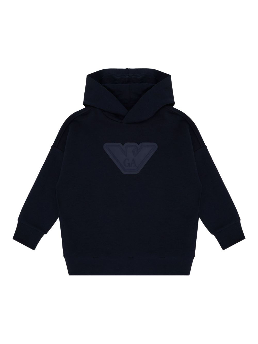 Emporio Armani Kids cotton hoodie - Blue