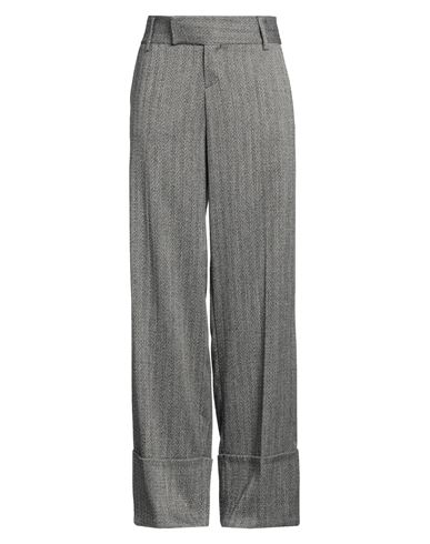 Woman Pants Black Size 4 Polyester, Viscose, Elastane