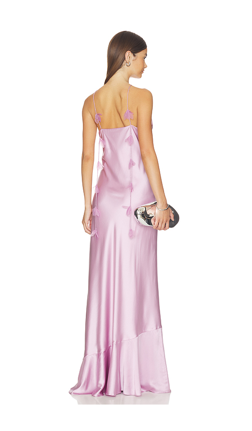 AMUR Camila Maxi Dress in Lavender. - 0 also , 10, 12, 2