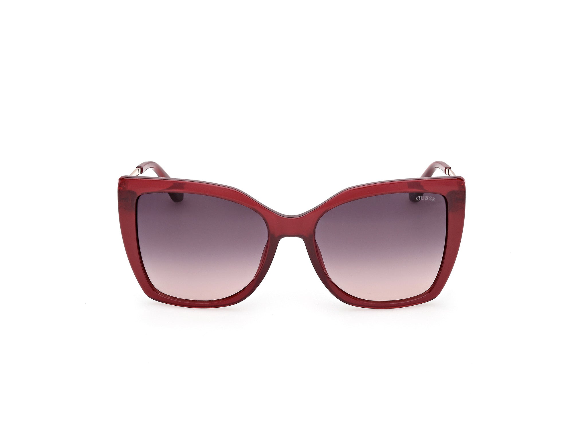 Guess Mujer Guess GU00266 69Z Gafas de sol Inyectado Burdeos Violeta Cuadrada Norma