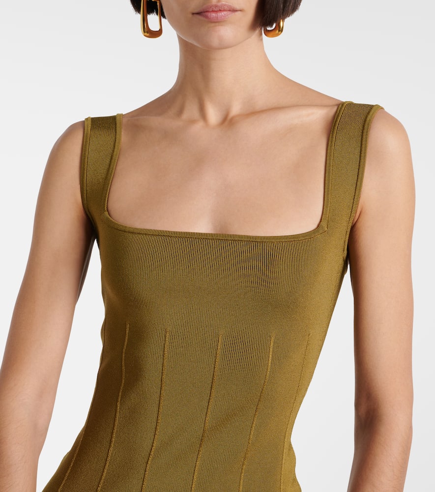 Atalanta knitted midi dress
