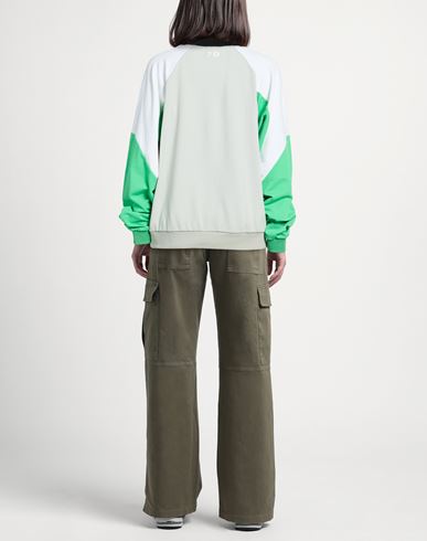 Woman Sweatshirt Light grey Size M Polyamide, Elastane