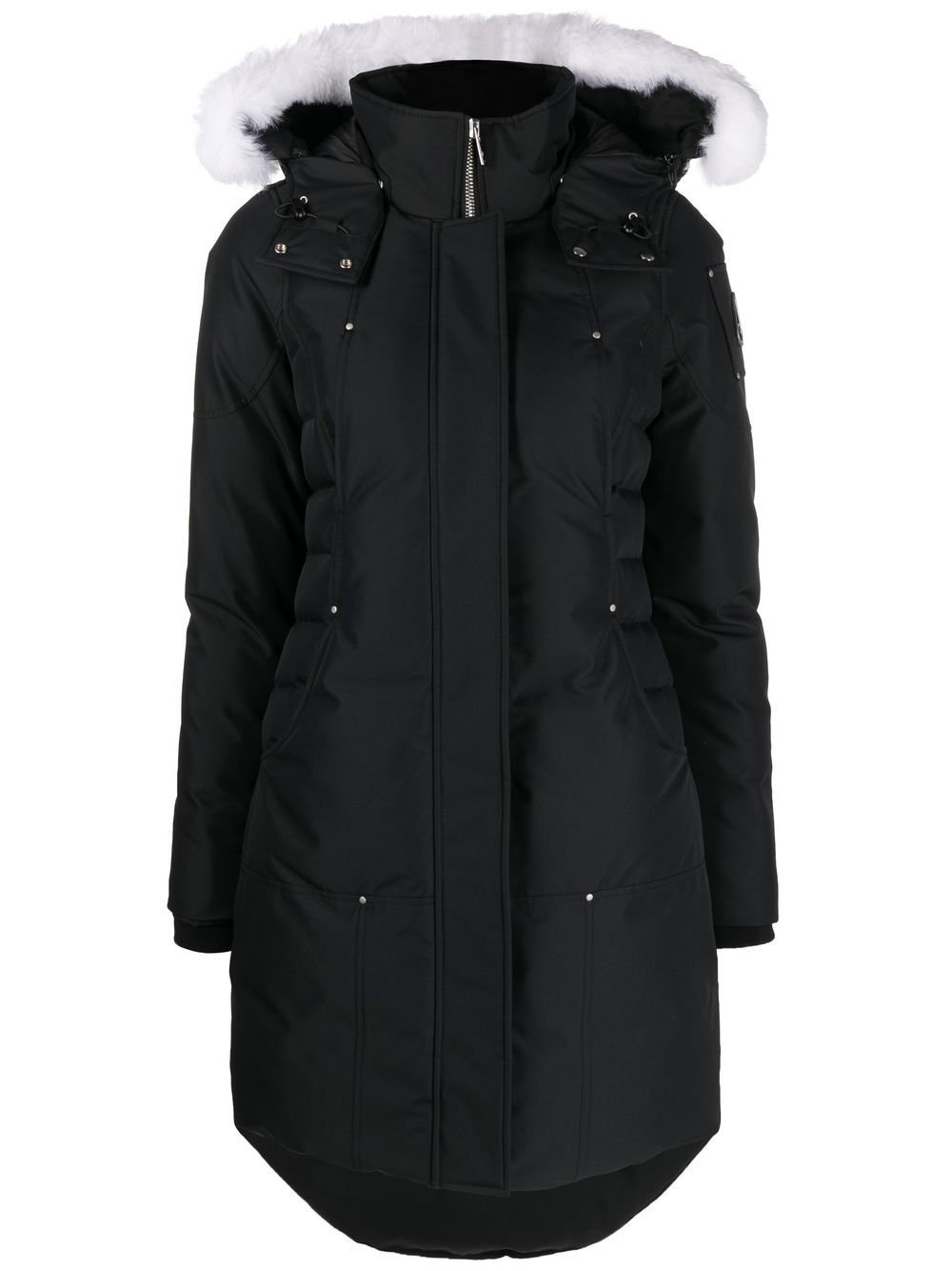 W CLOUD PARKA SH BLK W/NAT SH PARKA "Blk W/Nat Sh" - 1001 BLK W/NAT S