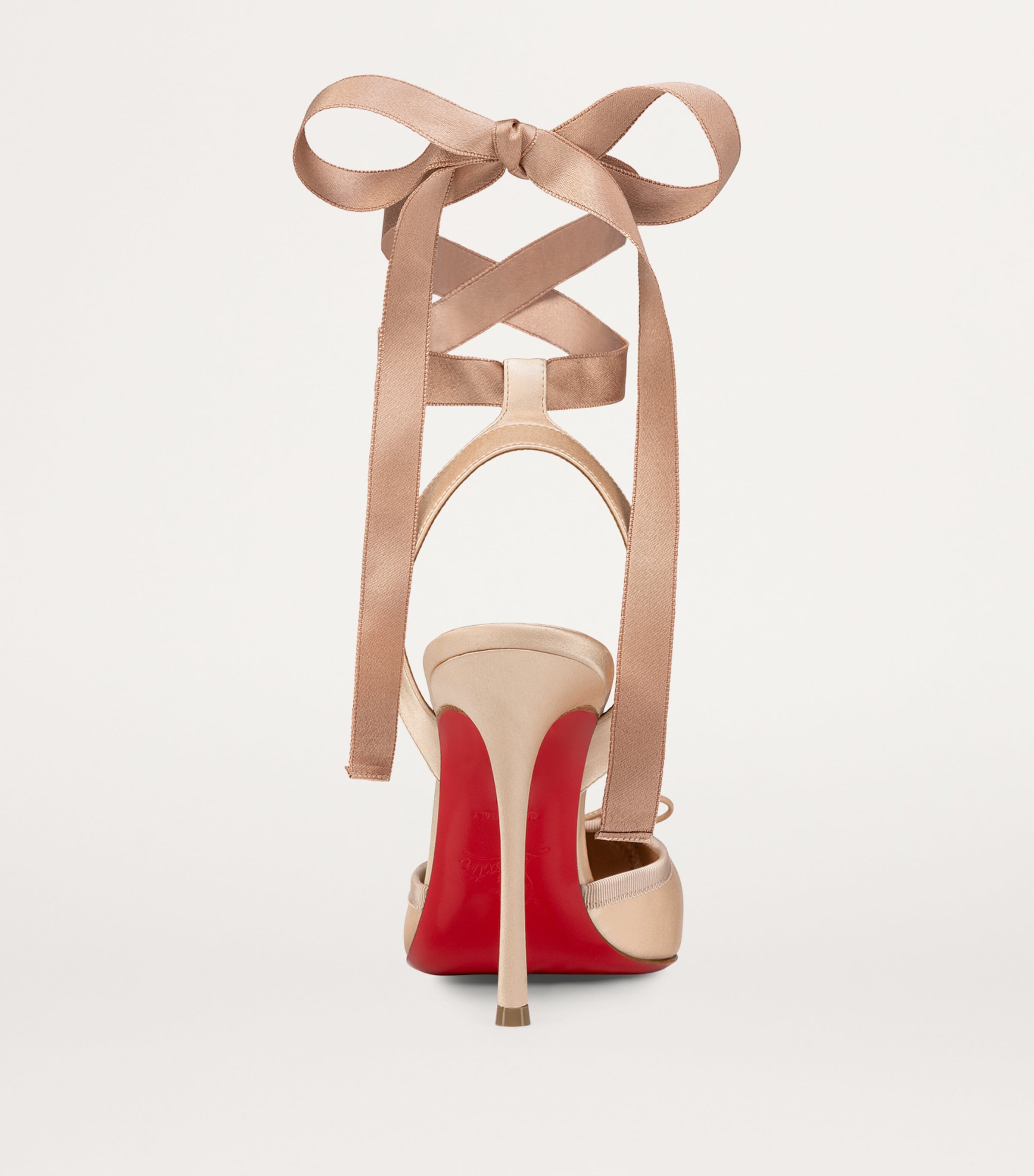 Cassia Satin Lace-Up Pumps 100