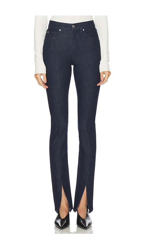 GRLFRND Bryn Split Hem in Blue. 24. Also , 26, 27, 28, 29, 30