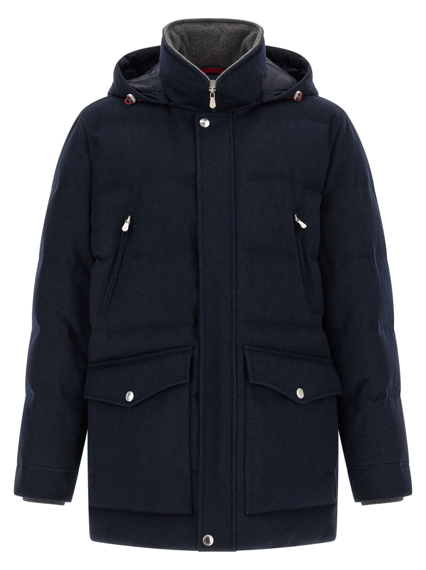 Wool Hooded Jacket