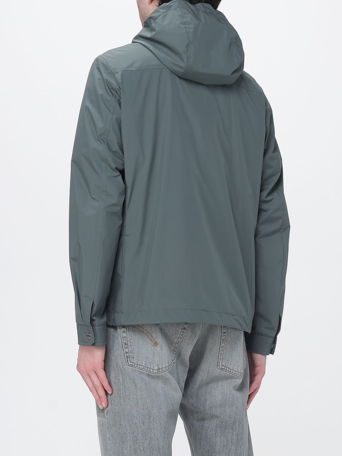 Jacket Men color Green