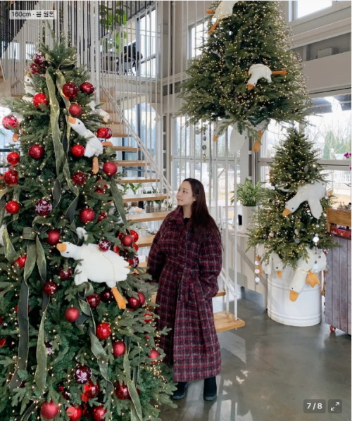 Dros Wool Check Belted Balmacaan Coat_RED