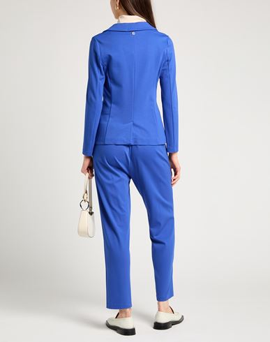 Woman Suit Bright blue Size S Viscose, Polyamide, Elastane
