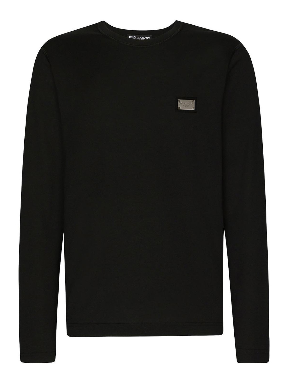 Logo-Tag Long-Sleeve T-Shirt