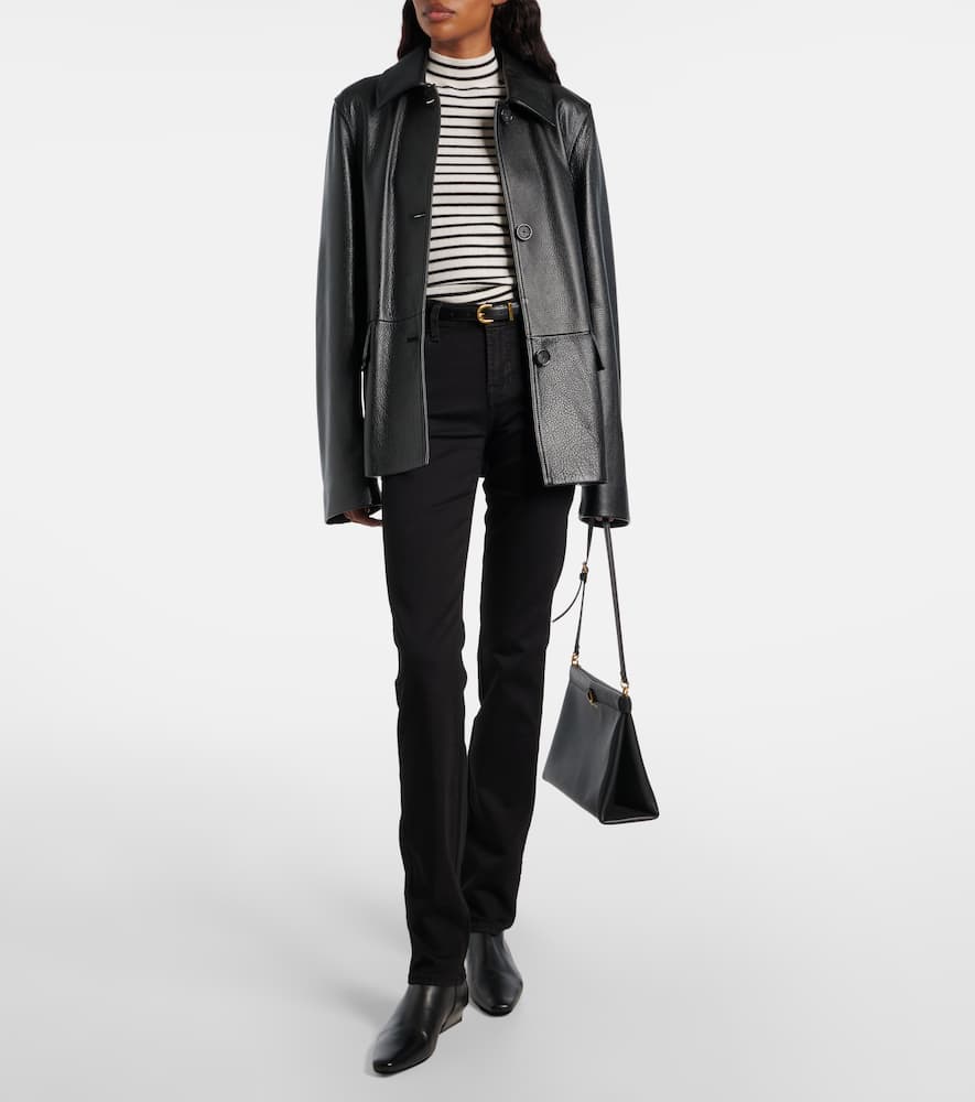 Kimmie Straight mid-rise slim jeans