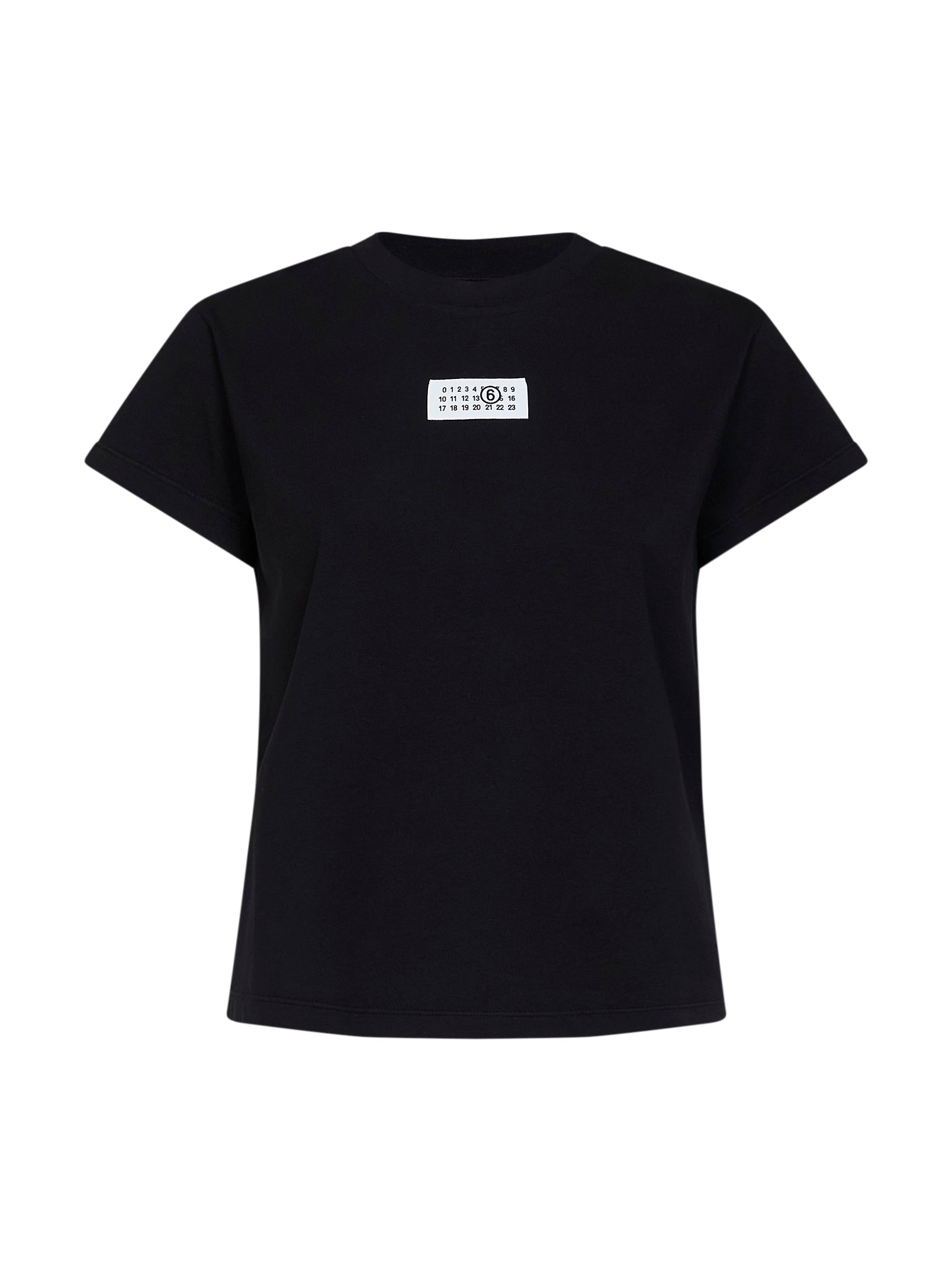 Cotton Jersey T-Shirt — Black