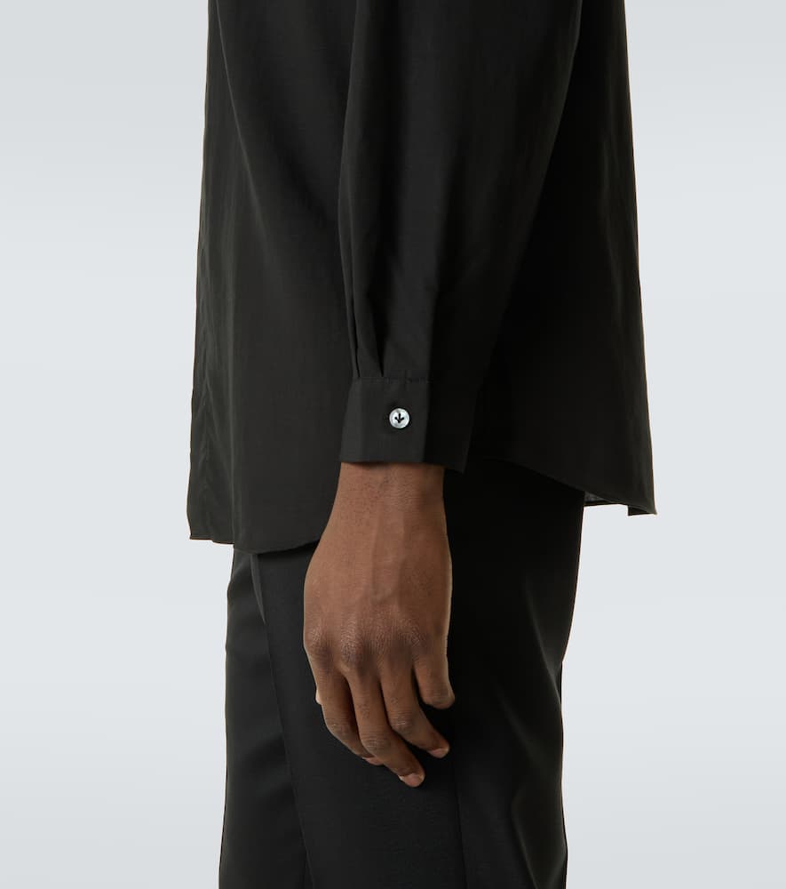 Tencel and linen shirt
