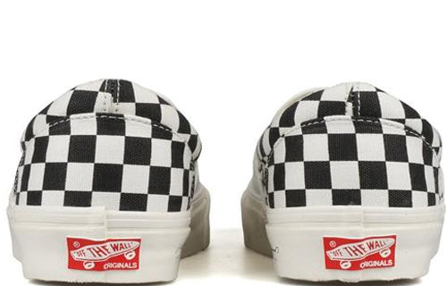 John Van Hammersveld x OG Classic Slip-On LX 'Checker - Marshmallow Black'