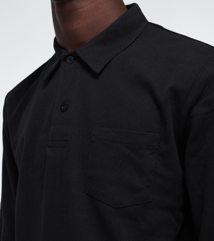 Riviera long-sleeved polo shirt