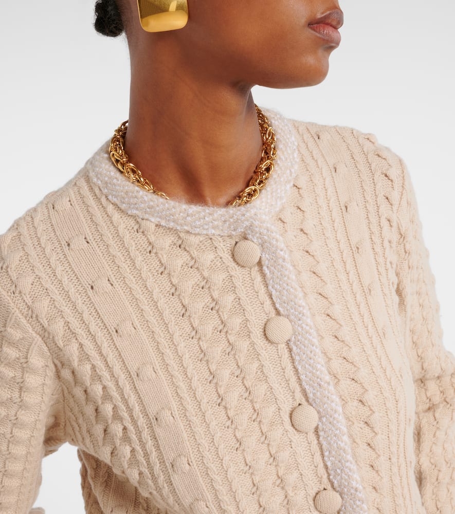 Stef wool-blend cardigan