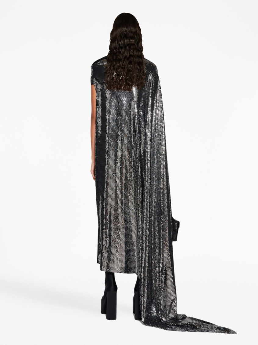 Minimal Gown Metallic Transfert Jersey