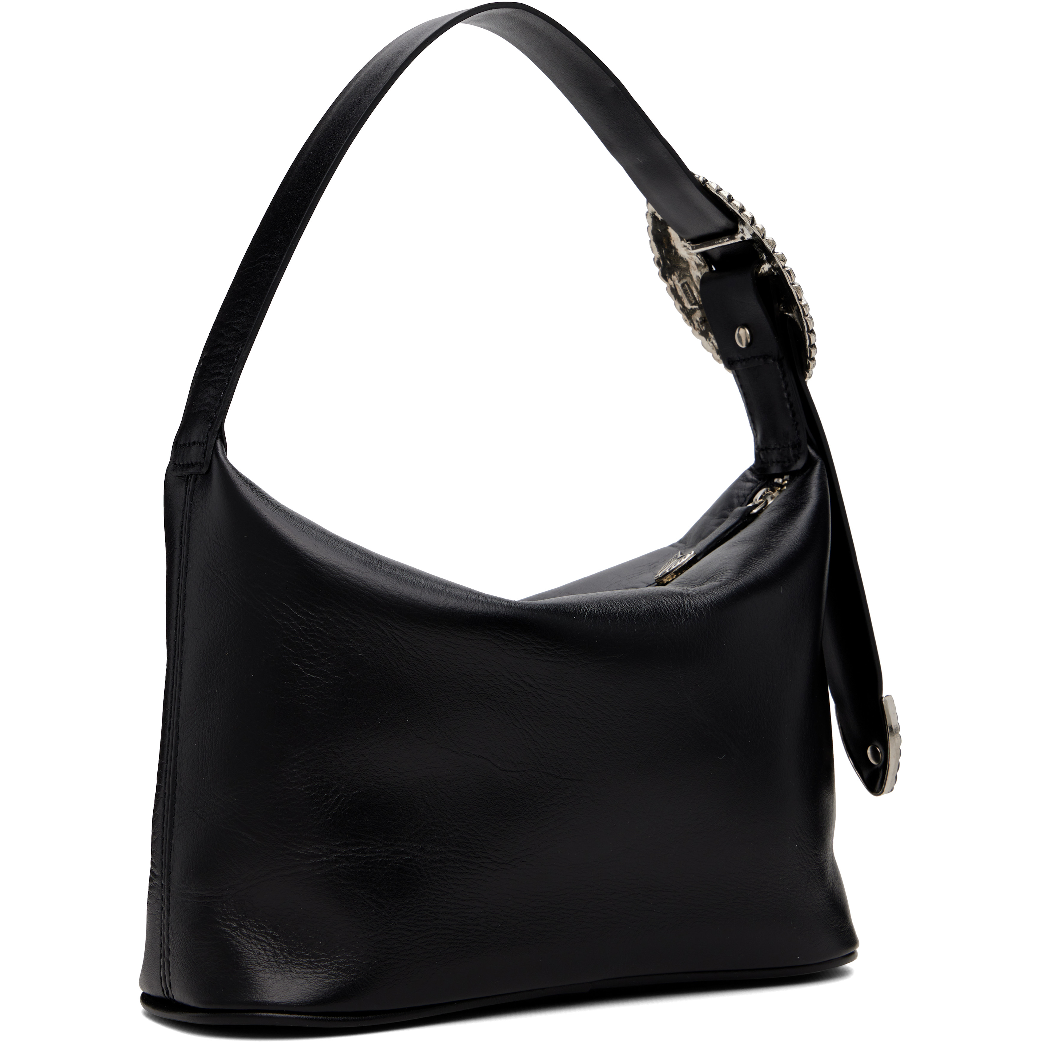 Black Leather Mini Bag