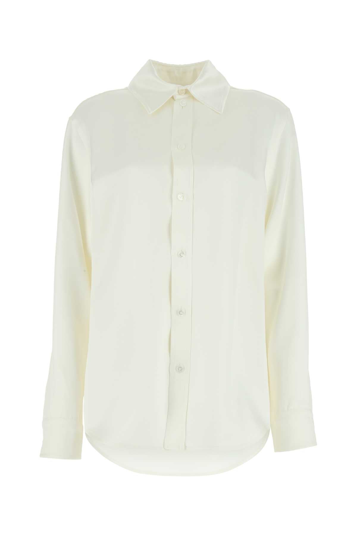 Satin Shirt — White